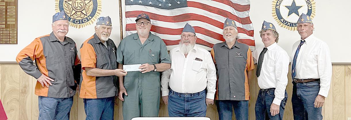 Sons of the American Legion donate to Wheelchair Ramps organization