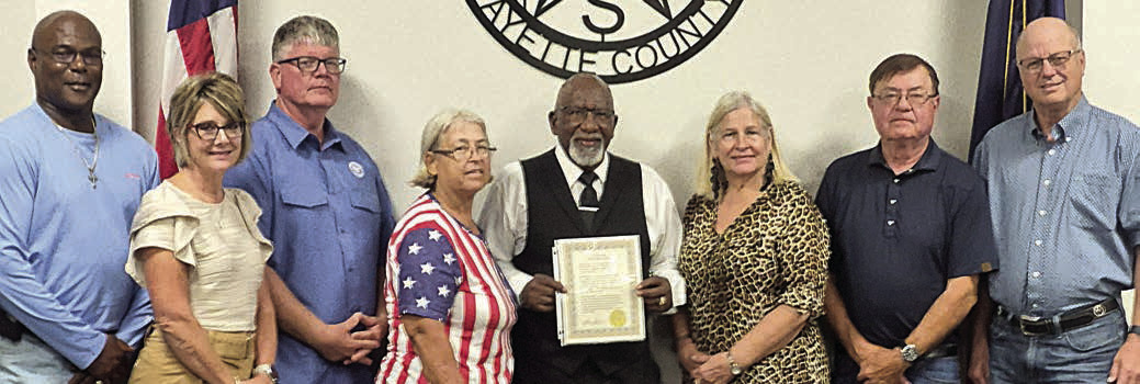 ‘Honorary Citizen Award’ presented to Rev. Stafford