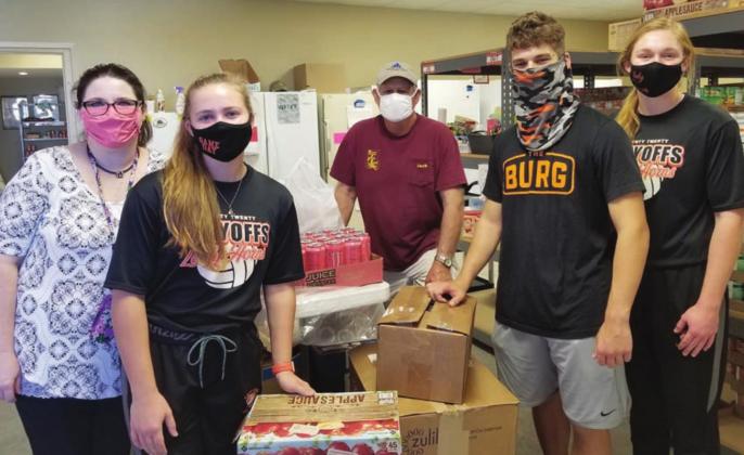 National Honor Society holds food drive for SAFP
