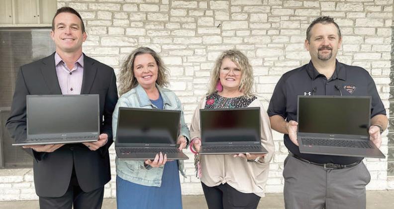 SISD trustee secures computer donation from AMD
