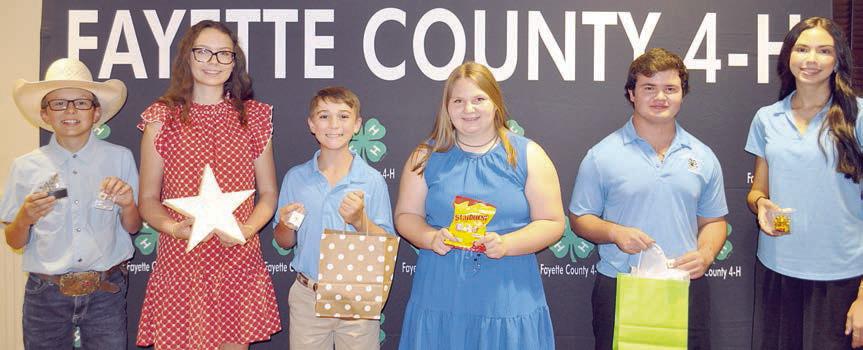 2025-26 Council Officers – (from left) Tate Fritsch, Tatum Fritsch, Crockett Guenther, Brealey Nieto, Logan Poncik and Tori Newton.