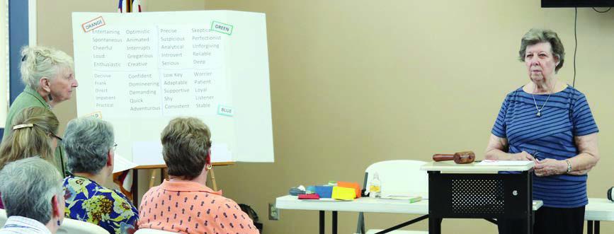‘Quilting Personality’ topic for Quilt Guild meeting