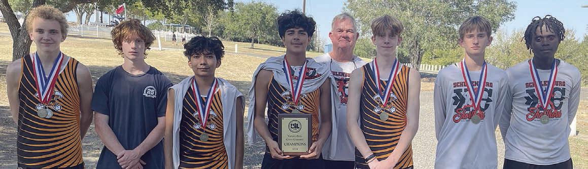 Shorthorns run to district XC championship