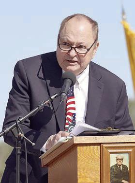 Fayette County Judge Dan Mueller also welcomed everyone to the ceremonies.