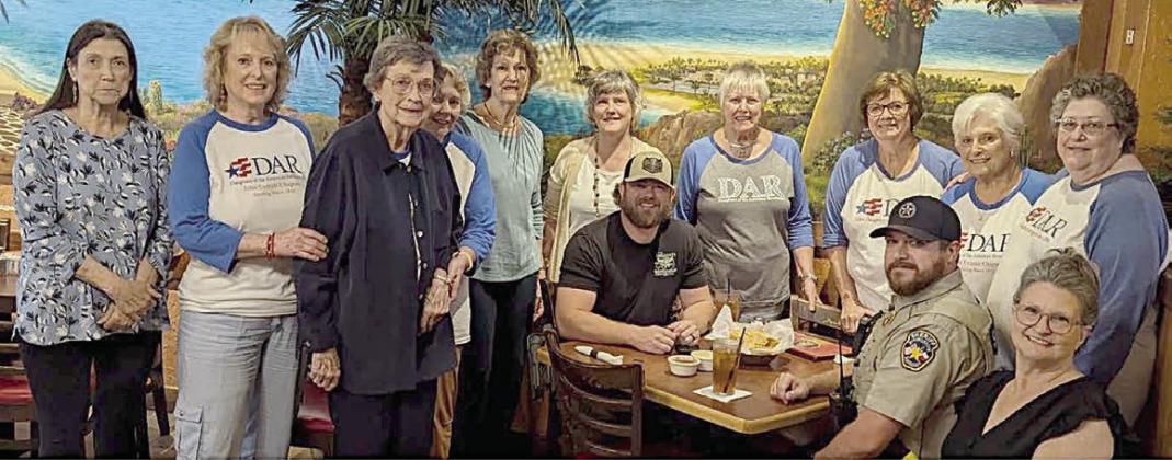 John Everett DaR recognizes Colorado County Sheriff's Department officers