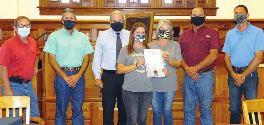 Court proclaims childhood cancer awareness month