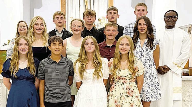 St. Rose eighth grade graduation Mass held