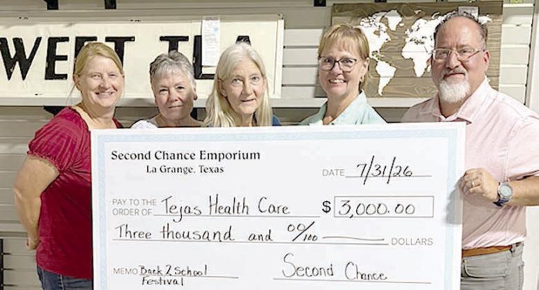 Second Chance donates to Back 2 School Festival