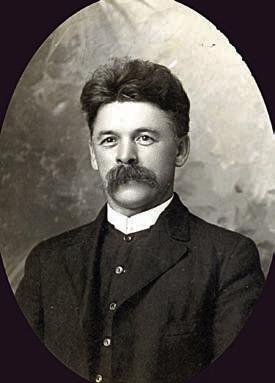 Rev. Carl Baer in the early 1900s – Photo Courtesy of Fayette Heritage Museum &amp;amp; Archives