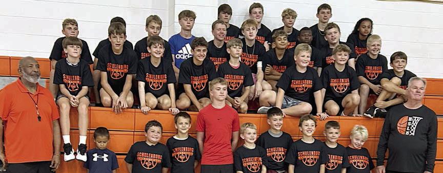 Horn Hoops Camp held