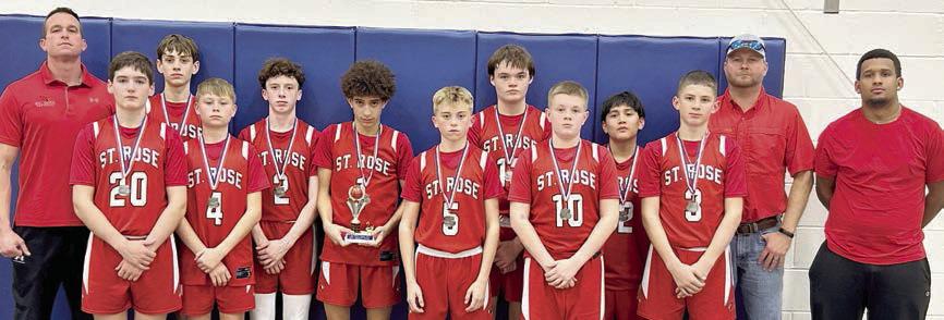 Cardinals place 2nd in St. Philip tourney