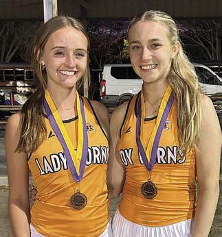MIRANDA BONNER &amp;amp; JENNA GUENTERT 3rd Place Varsity Girls’ Doubles