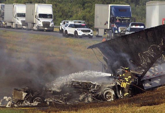 Major accidents on I-10 last week