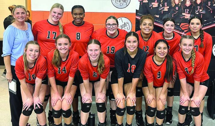 Lady Horn JV goes undefeated in district play