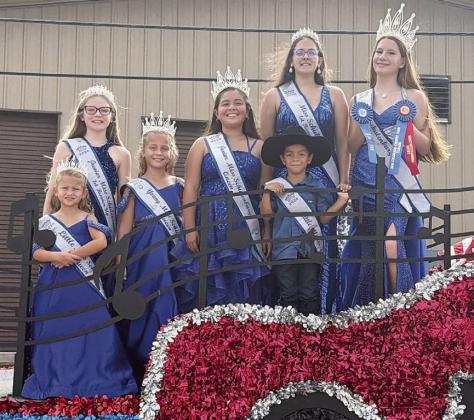 Float places at Colorado County Fair parade