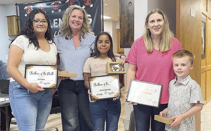 SiSD students of the month