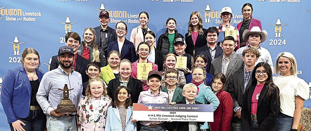 Fayette County 4-H’ers compete in livestock judging at Houston