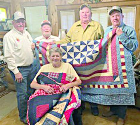 Kutacs receive Quilts of Valor