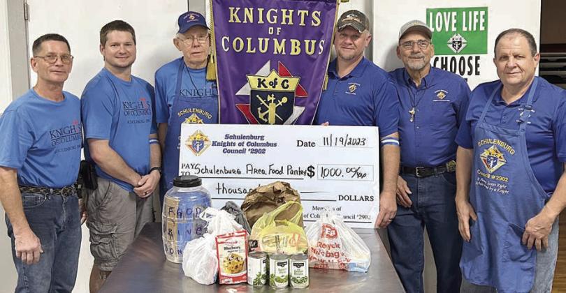 KCs hold food drive for SAFP