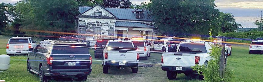 At a residence on FM 1295, the Sheriff's Office Narcotics Unit executed a search warrant early Friday, May 9.
