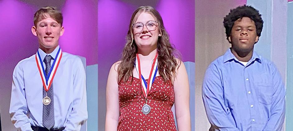 SHS District OAP award recipients
