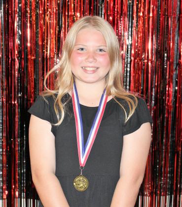 Overall grand champion was Brynlee Berger