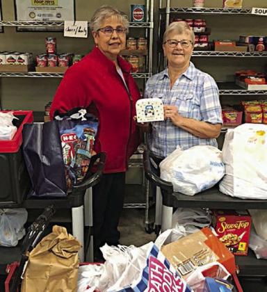 CDA holds collection for Food Pantry