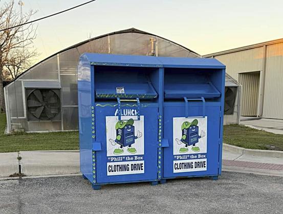 Student Council holding clothing drive