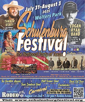 2025 Festival Schedule of Events