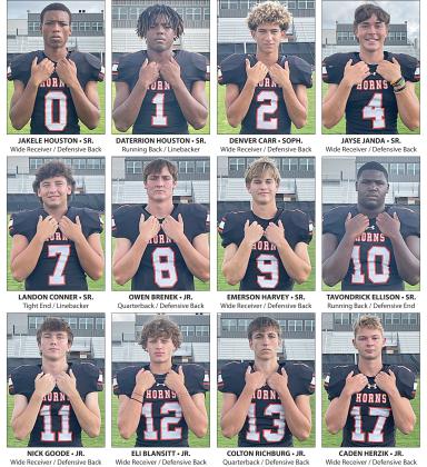 2025 SHORTHORN VARSITY FOOTBALL TEAM