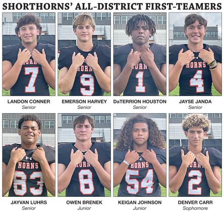 Shorthorns' All-District First-Teamers