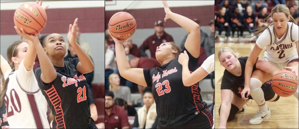 Lady Horns drop district opener, win Silver Bracket of Granger tournament