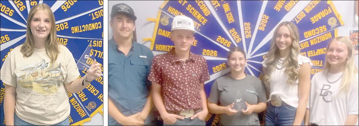 Schulenburg FFA team places in statewide livestock judging series
