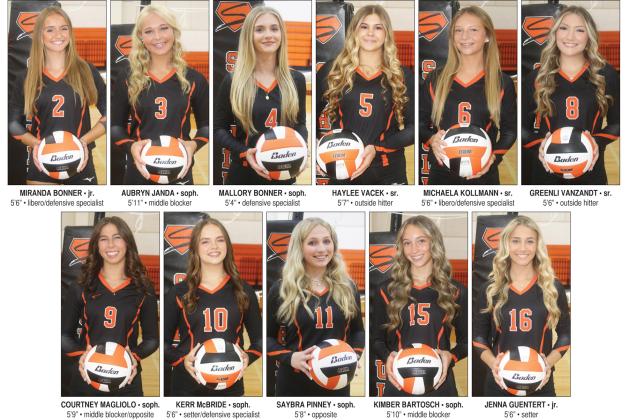 2026 LADY HORN VARSITY VOLLEYBALL TEAM
