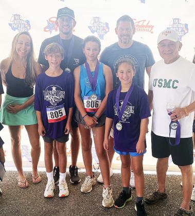 Largest Family Group – the Meyer family. Sticker Photo By Darrell Vyvjala