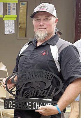 RESERVE CHAMPION – “Rapsak BBQ” of Ganado, represented by Matt Kaspar. Sticker Photo By Layne Vyvjala