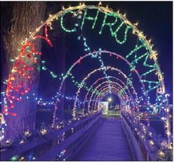 Trail of Lights set at Kreische/Monument Hill