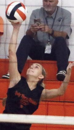 SOPHOMORE JENNA GUENTERT – STICKER PHOTOS BY DARRELL VYVJALA –