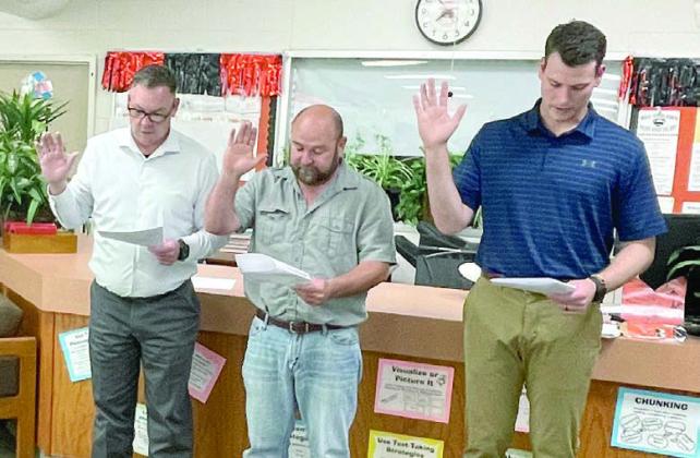 Newly-elected local officials sworn in