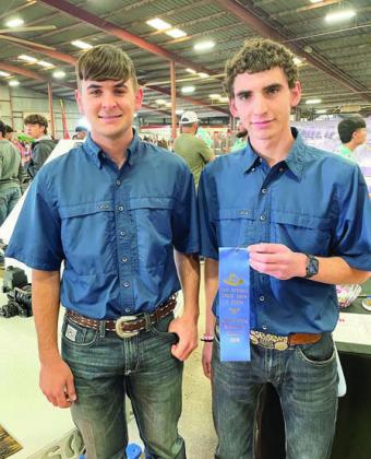(from left) Jackson Faith and Nathan Olsovsky