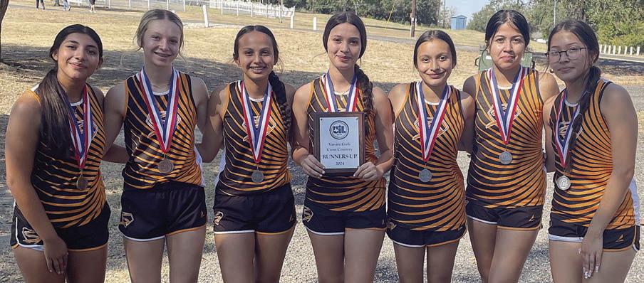 Lady Horns finish as District 28-2A XC runners-up