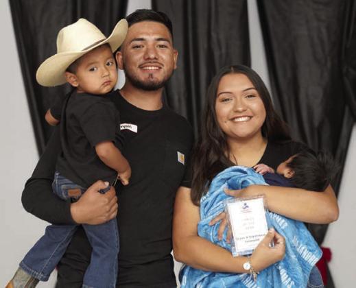 Family of the Year was awarded to Bryan and Esparranza Velazquez.