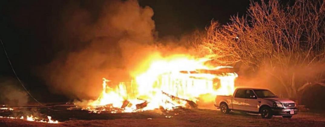House in Swiss Alp area destroyed by fire