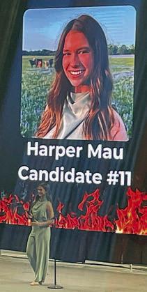 2024-25 Texas 4-H Council at-large delegate is Harper Mau.