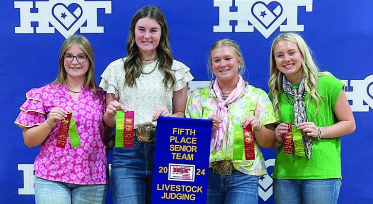 FFA team places in Heart of Texas livestock judging