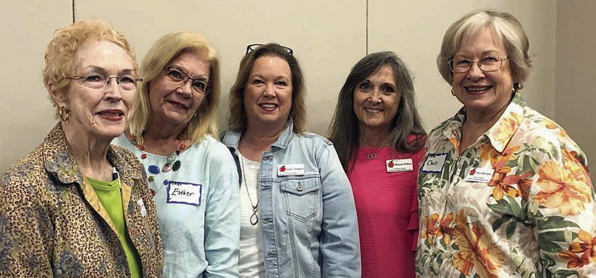 Fayette County Retired Teachers attend district conference The Texas Retired Teachers Association District 13 spring conference was held in San Marcos on May 8. Attending from Fayette County were (from left) Karen Fitch, Esther Hartman, Lisa Slinkard, Melanie Mica and Chris Morrison.