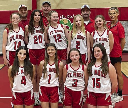 St. Rose ‘A’ team finishes 13-2