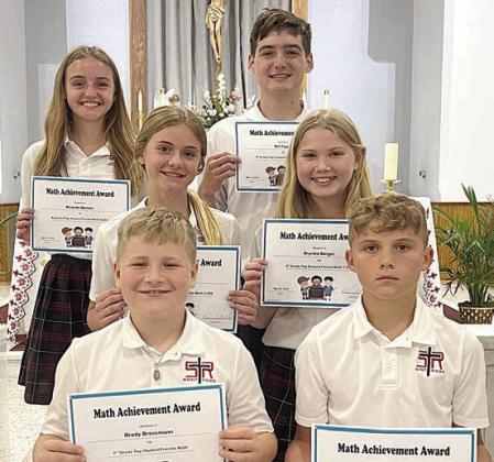 Math award given at St. Rose