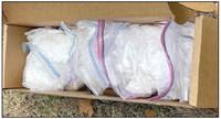 11 kilos of meth discarded by the driver during the pursuit was recovered in Schulenburg.