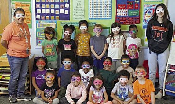 “Unmasking Potential with PAT,” the National PAT Day theme, was carried out by students at Schulenburg Elementary School kindergartners in Mrs. Imelda Lara’s class.